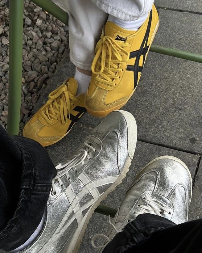 Asics mexico 66 amarelo best sale