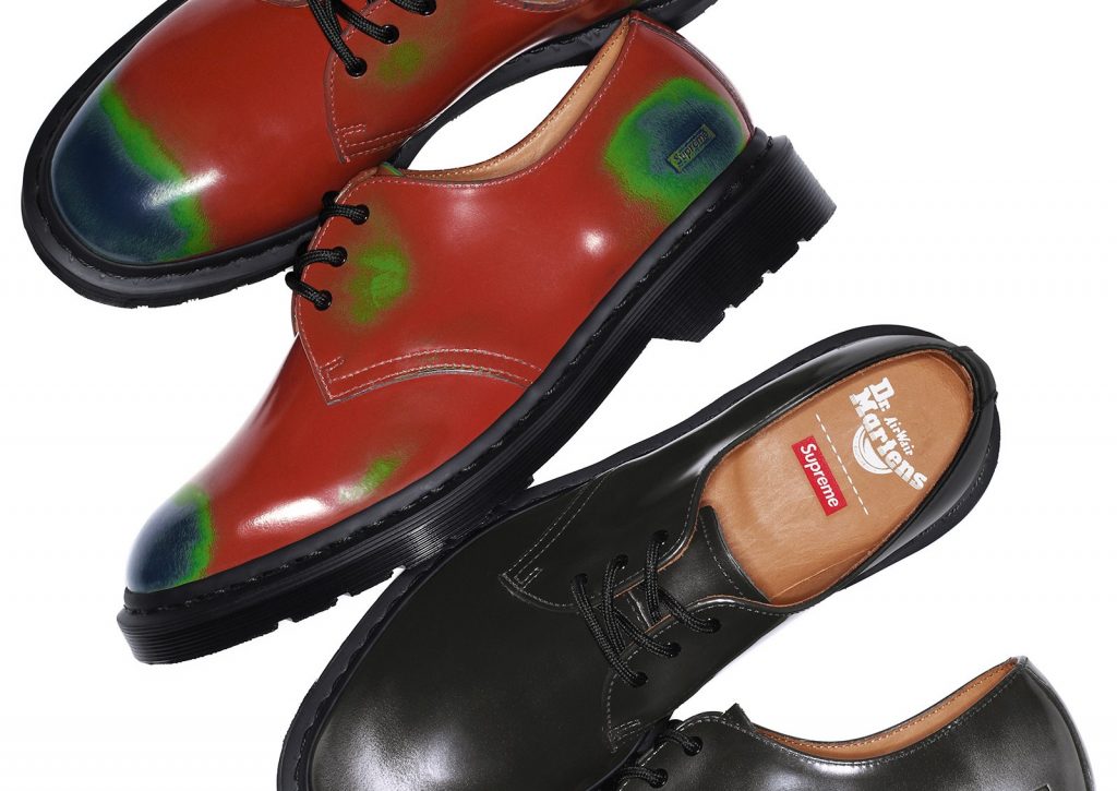 Collab da Supreme com a Dr. Martens, marca dos coturnos mais famosos do mundo