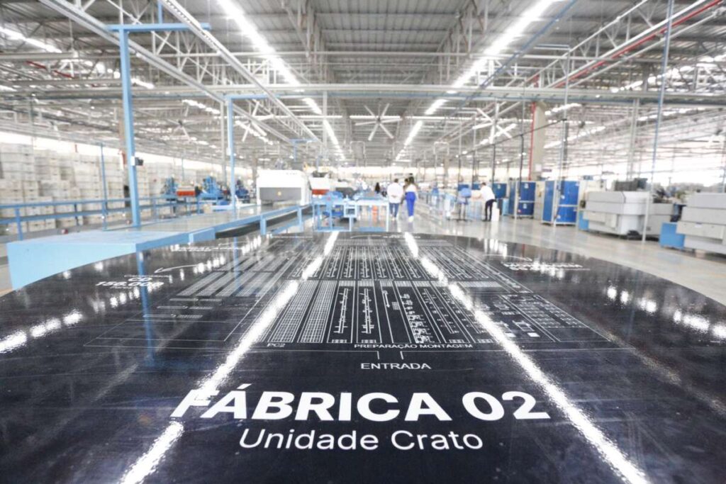 Nova fábrica da Grendene contou com R$ 30 milhões de investimento