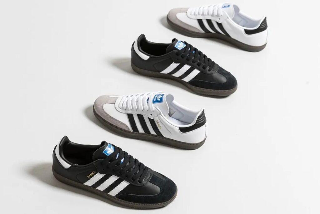 Elevação da projeção anual de receita da Adidas é em parte sustentada pelo aumento das vendas de tênis Samba