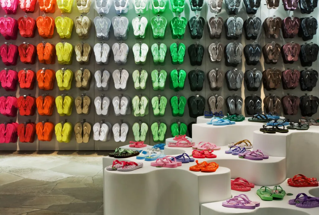 Havaianas vendeu 55 milhões de pares no terceiro trimestre no mercado interno