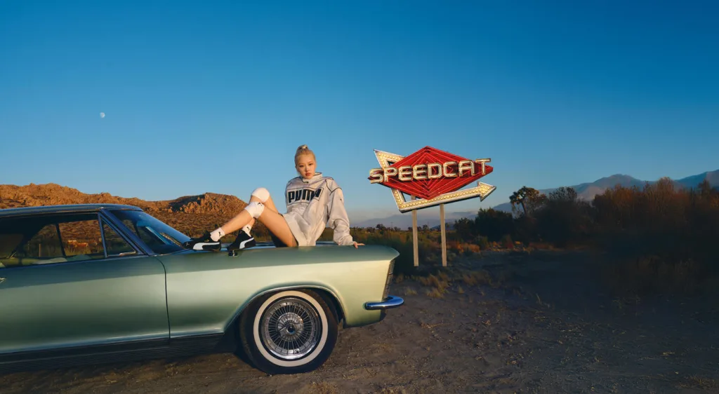 Rosé com o Speedcat “Black”