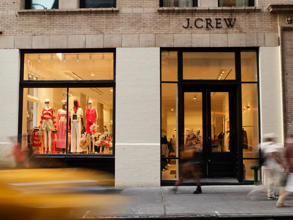 Uma das lojas da J.Crew em Nova York, nos Estados Unidos