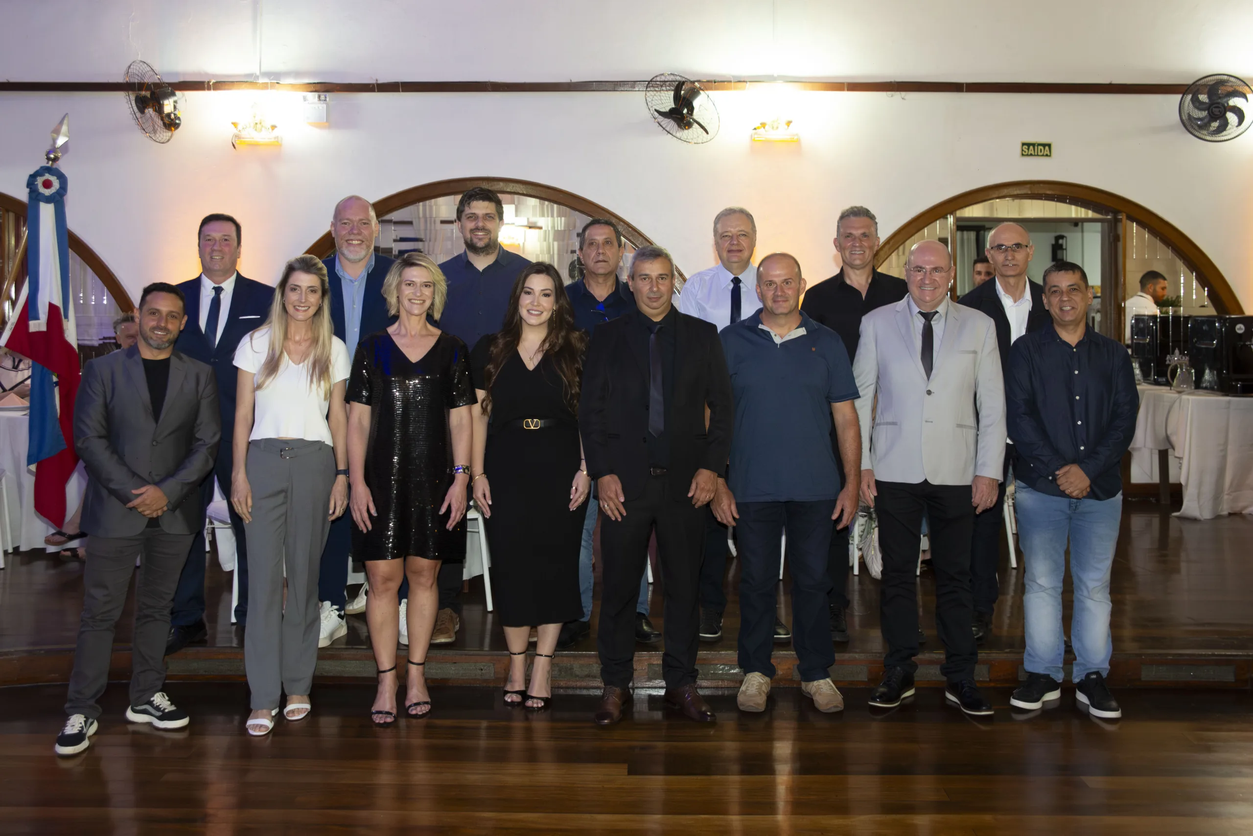Integrantes da nova diretoria do SICTC