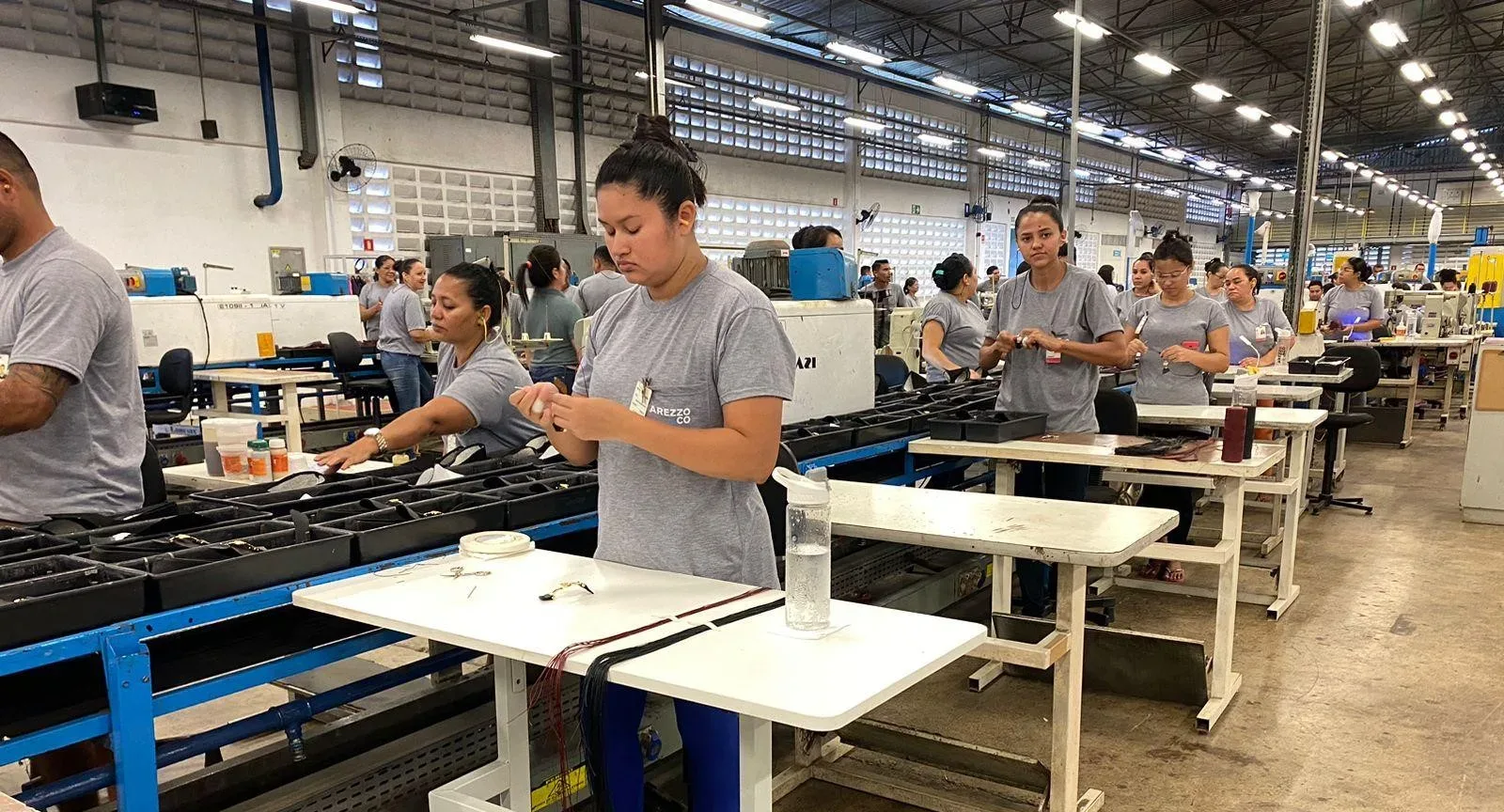 Fábrica da Arezzo&Co no Ceará