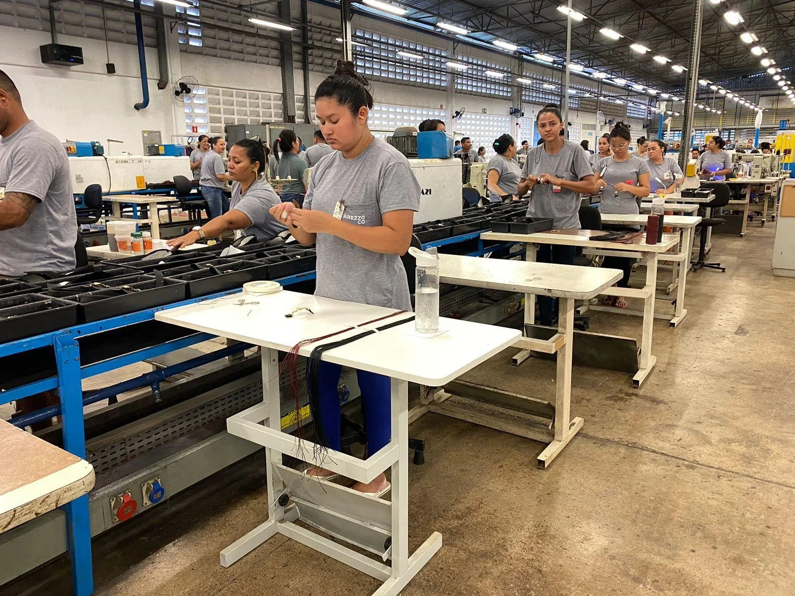 Fábrica da Arezzo&Co no Ceará