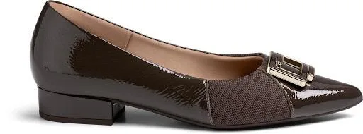 Scarpin marrom, Usaflex