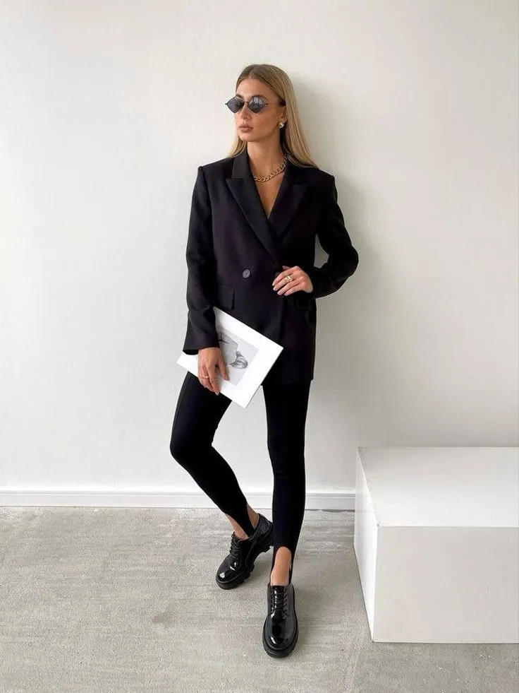 Look com calça fusô