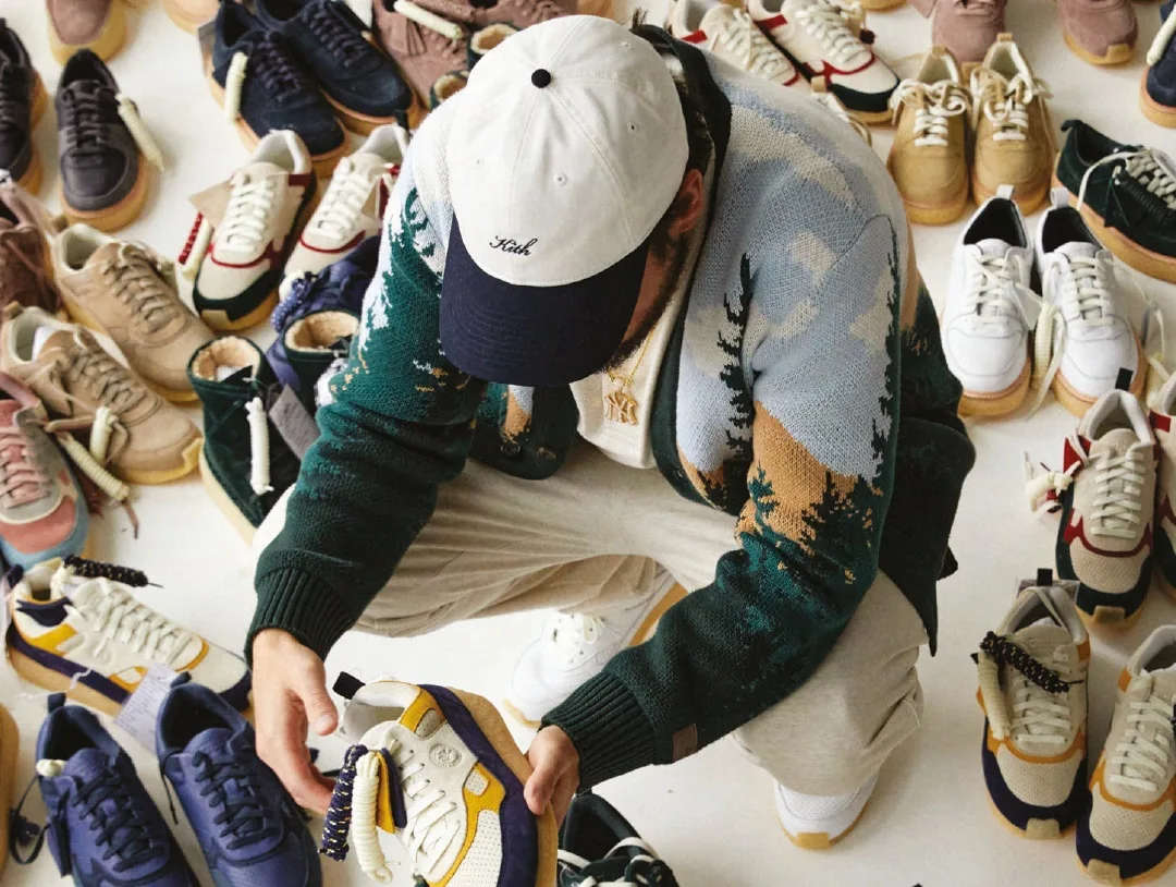 Clarks já fez colaborações com o designer americano Ronnie Feg