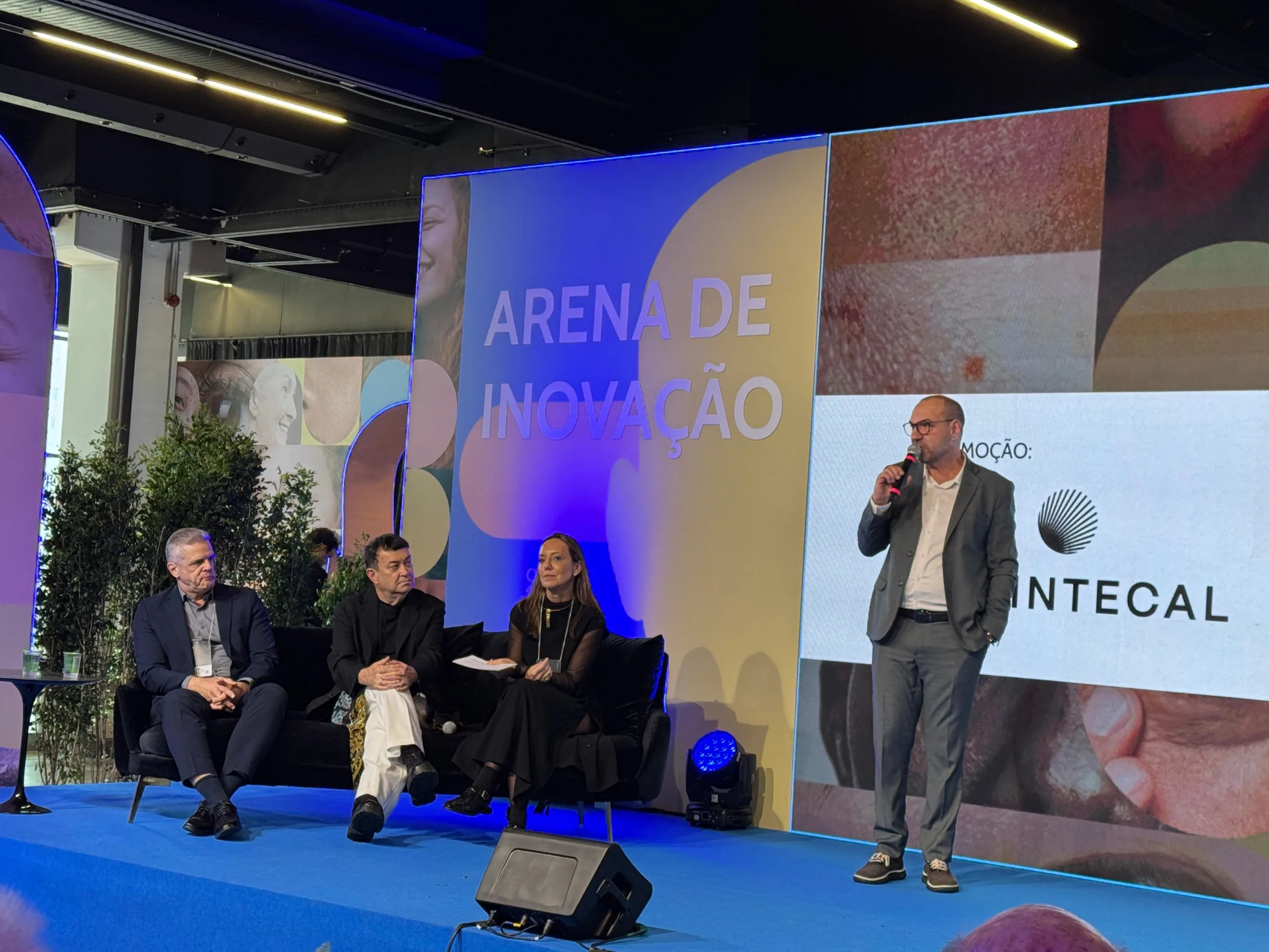Presidente da Assintecal, Gerson Berwanger, na abertura do 32º Inspiramais