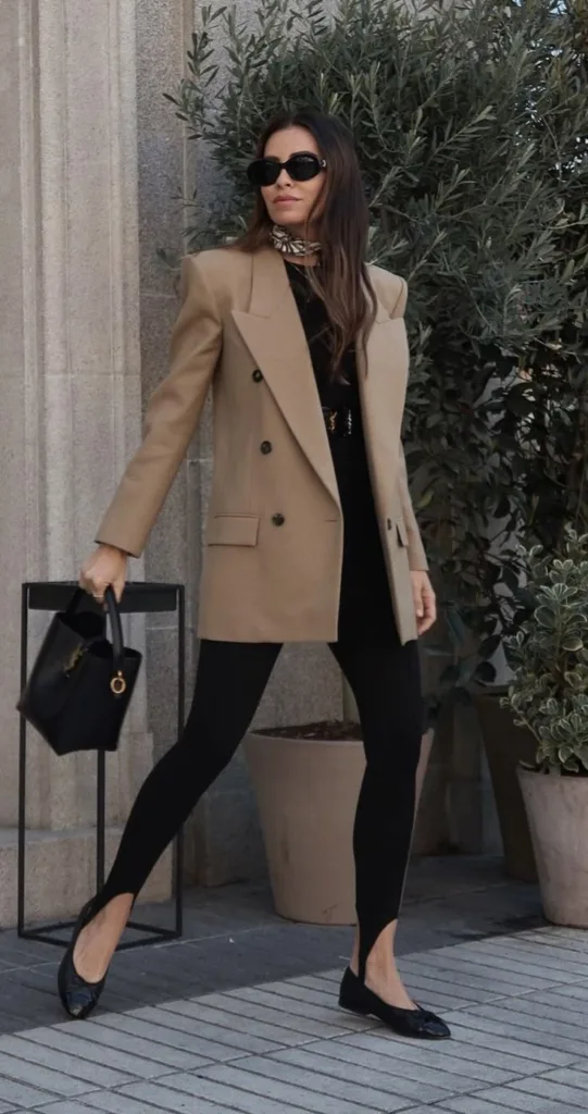Legging com sapatilha