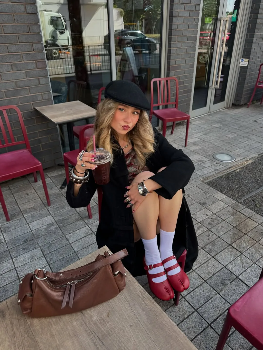 Look com sapato tabi