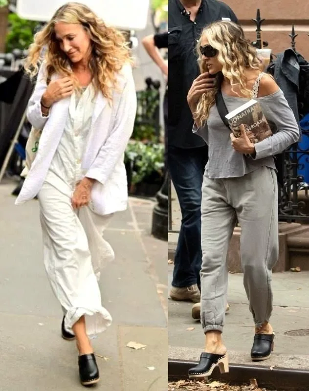 Sarah Jessica Parker usando clog
