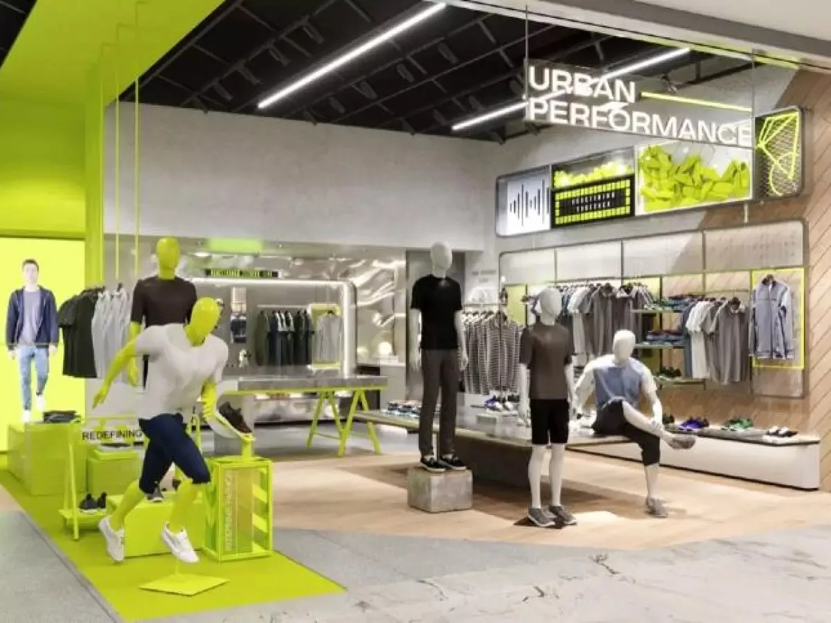 Loja da Urban Performance, uma das novas marcas da Aramis Inc.