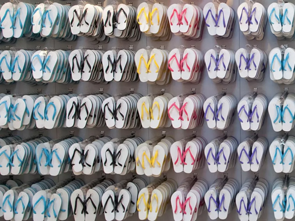 Alpargatas é a fabricante das tradicionais sandálias Havaianas