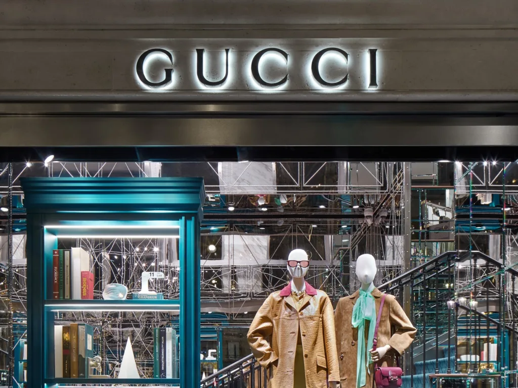 Gucci faz parte do grupo francês Kering