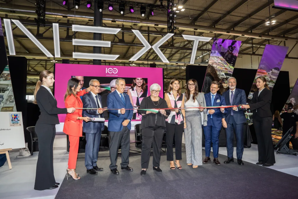 Abertura da 100ª Micam Milano, na Itália
