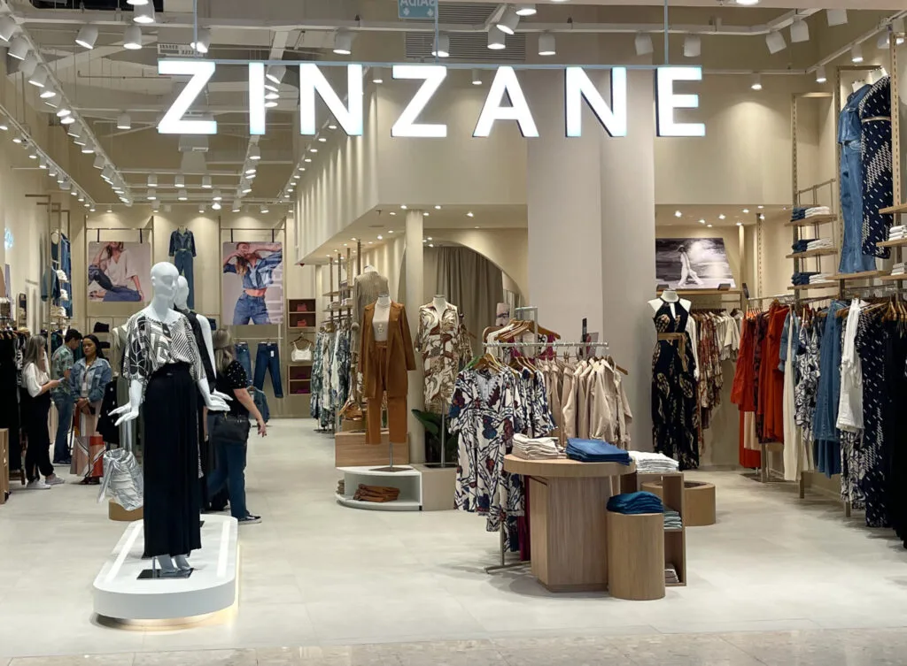 Loja da Zinzane no shopping Palladium, em Curitiba/PR