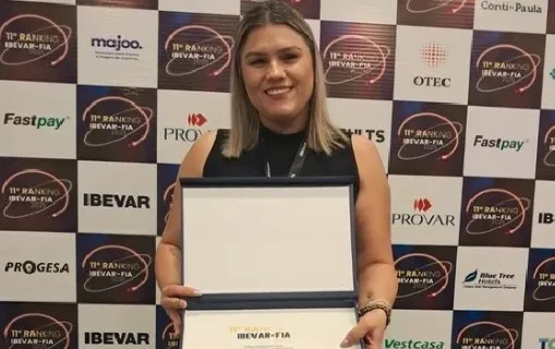 Calçados Bibi esteve representada no 11º Ranking IBEVAR-FIA 2025 por sua supervisora de São Paulo, Natália dos Santos