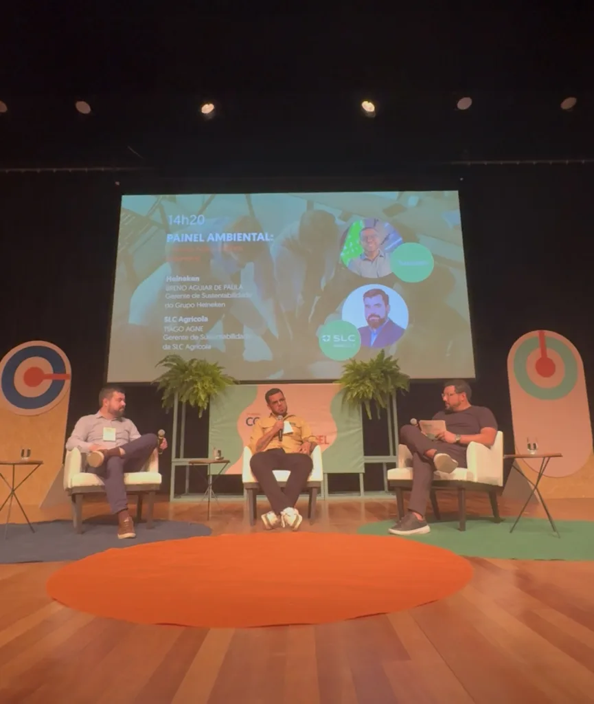 Painel Ambiental do Conex&atilde;o Origem Sustent&aacute;vel contou com cases do Grupo Heineken e da SLC Agr&iacute;cola