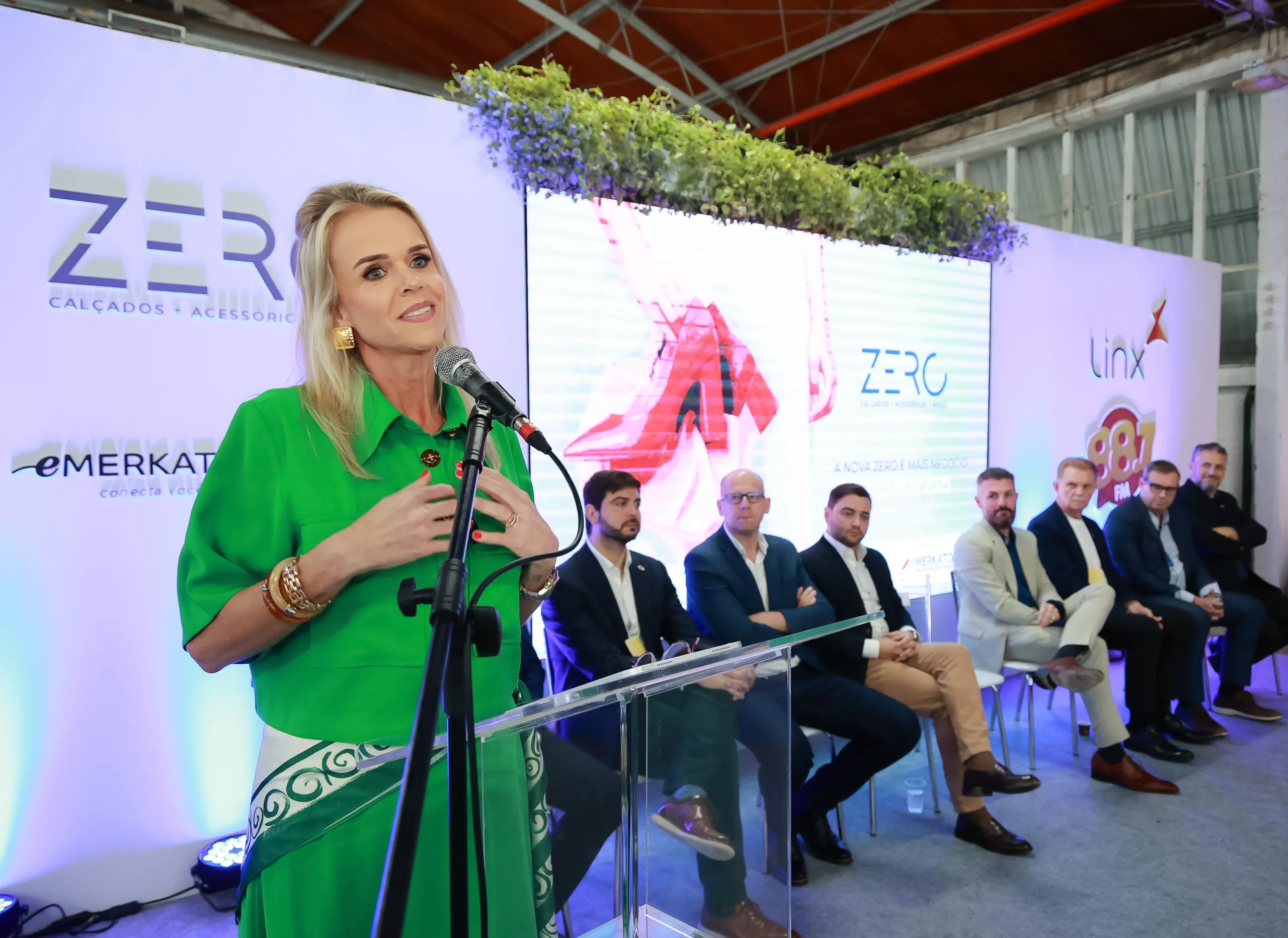 Diretora da Merkator, Roberta Pletsch, anunciou as novidades na abertura da Zero+ em Novo Hamburgo