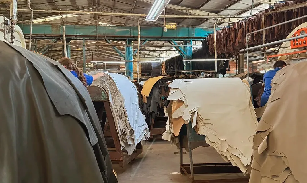 Exporta&ccedil;&otilde;es de couros t&ecirc;m peso maior e valor menor