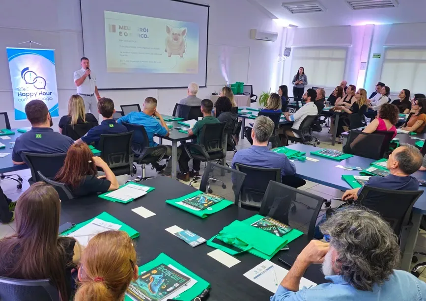 Marco Schmitt, diretor de negócios da Box Print, participou de evento do IBTeC
