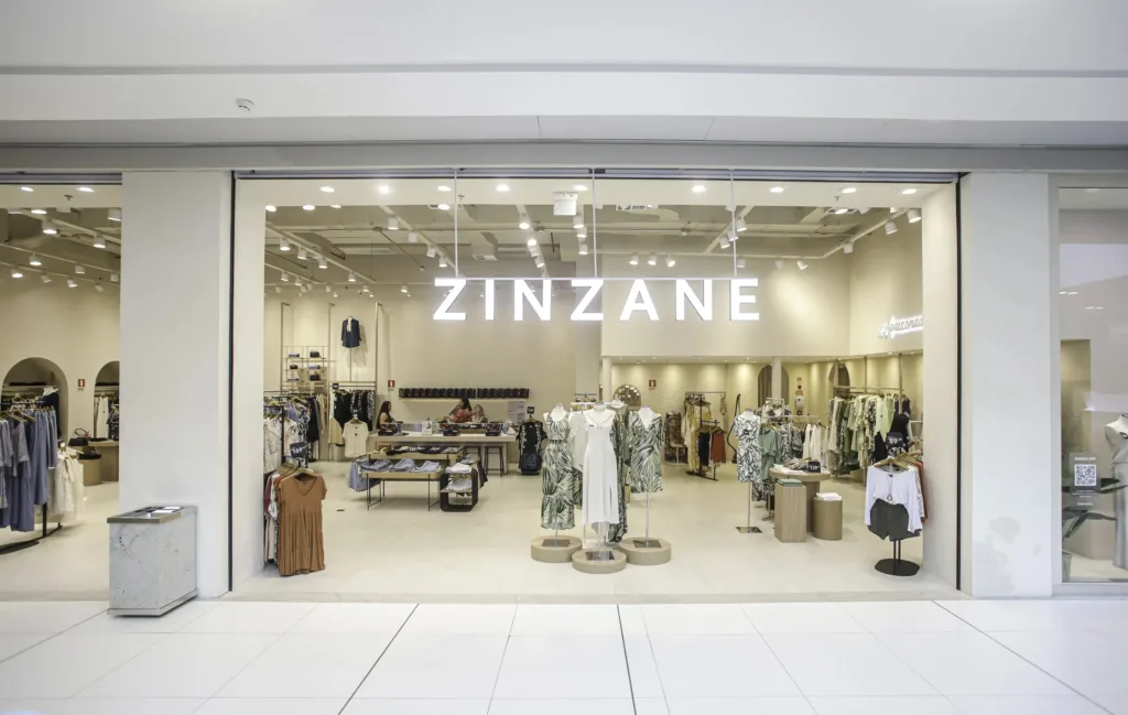 Loja da Zinzane no ParkShopping Canoas, em Canoas/RS