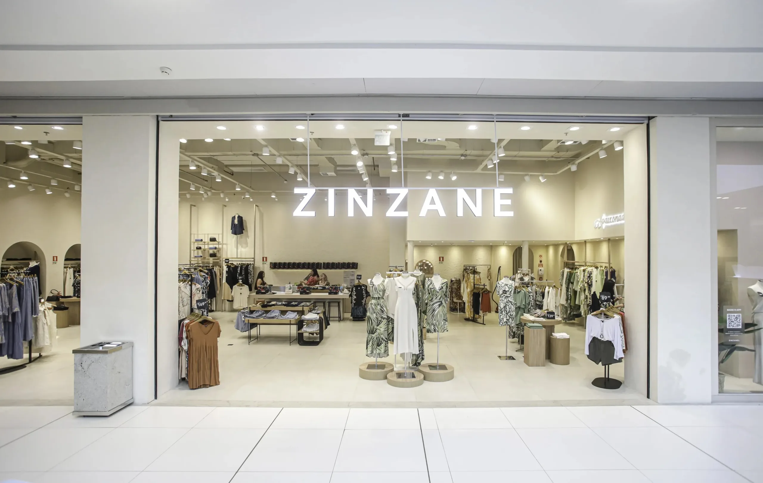 Loja da Zinzane no ParkShopping Canoas, em Canoas/RS