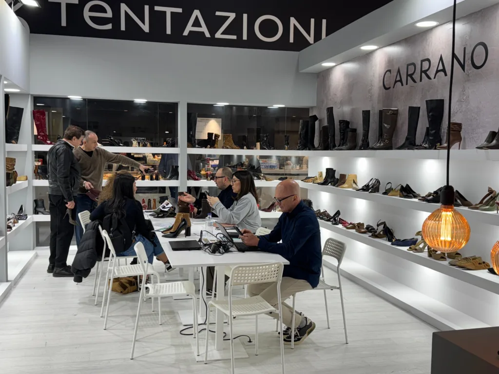 Estande da Carrano na 101ª Micam Milano