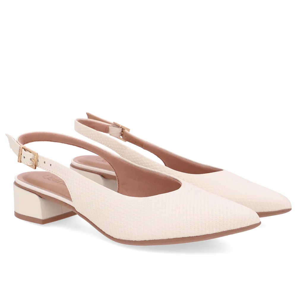 Slingback é um dos calçados mais confortáveis