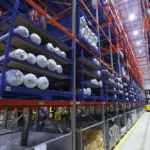 Centro de distribuição da Cipatex, uma das principais fabricantes brasileiras de laminados de PVC