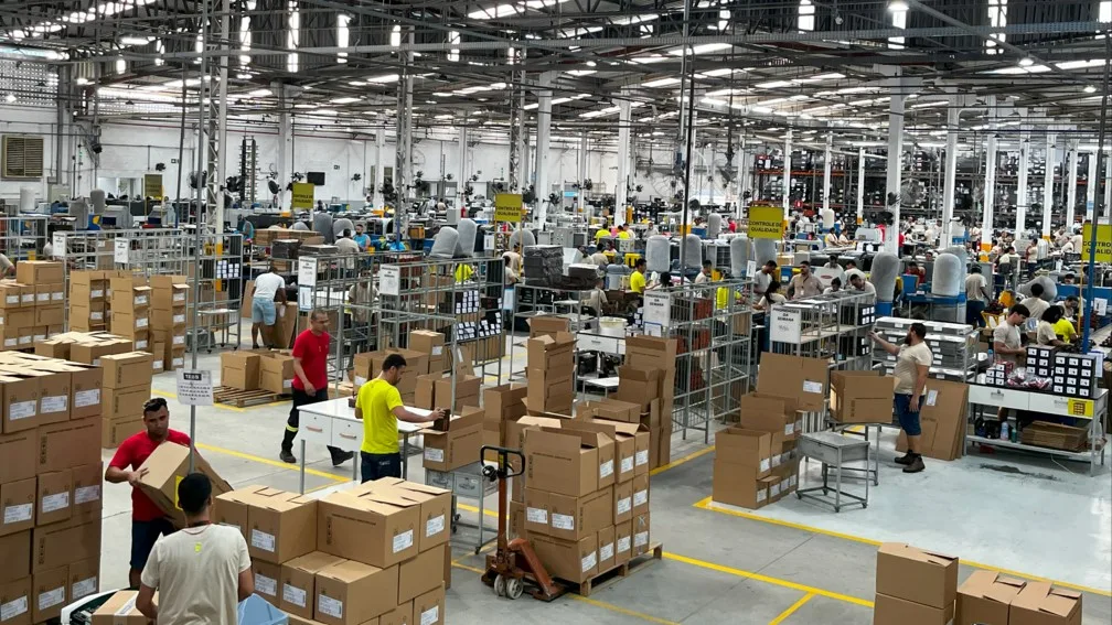 Fábrica do Grupo S2 em Campina Grande, na Paraíba